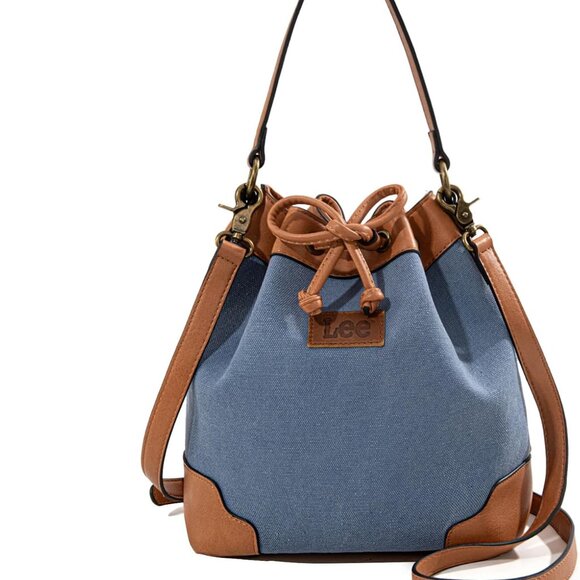 Handbags - X Lee Bucket Bag for Women Drawstring Hobo Crossbody Bag with Detachable Straps